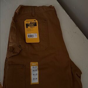 Carhartt Men's Loose Fit Washed Duck Utility Work Pant